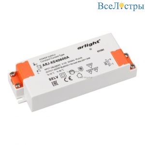 Блок питания Arlight ARJ-KE40600A (24W, 600mA, PFC) 021382