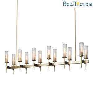 Люстра на штанге Delight Collection Alouette KM0936P-12 brass