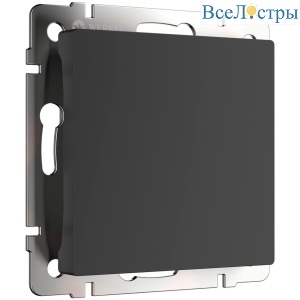 Заглушка Werkel черный матовый W1159208 4690389156861