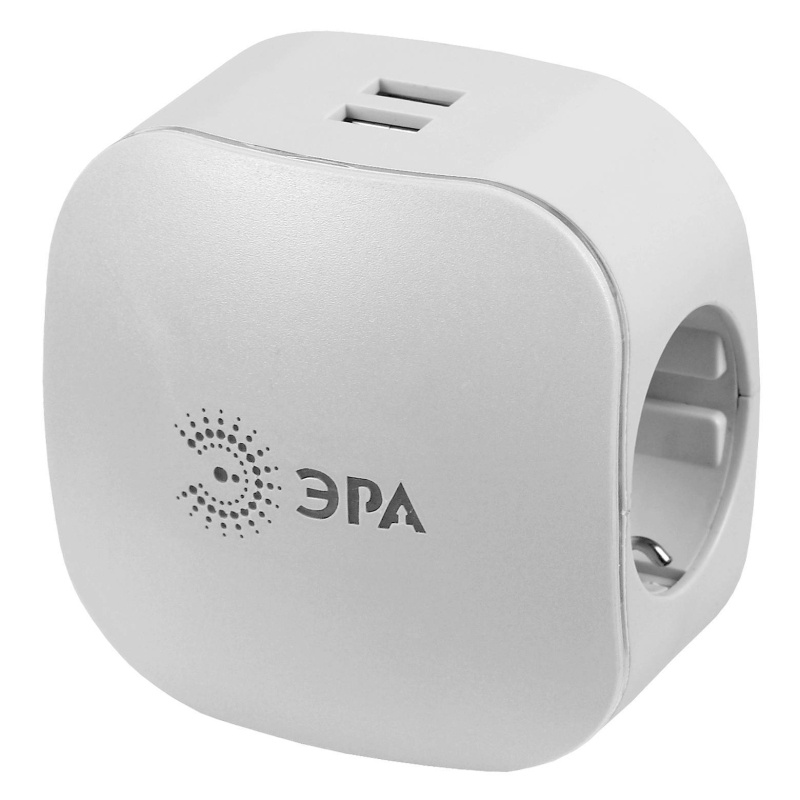 сетевой разветвитель эра sp-3e-usb-2a б0015243