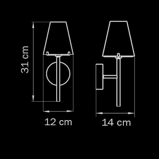 бра lightstar diafano 758614