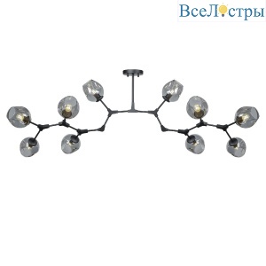 Люстра на штанге AM Group LOFT-10 BK