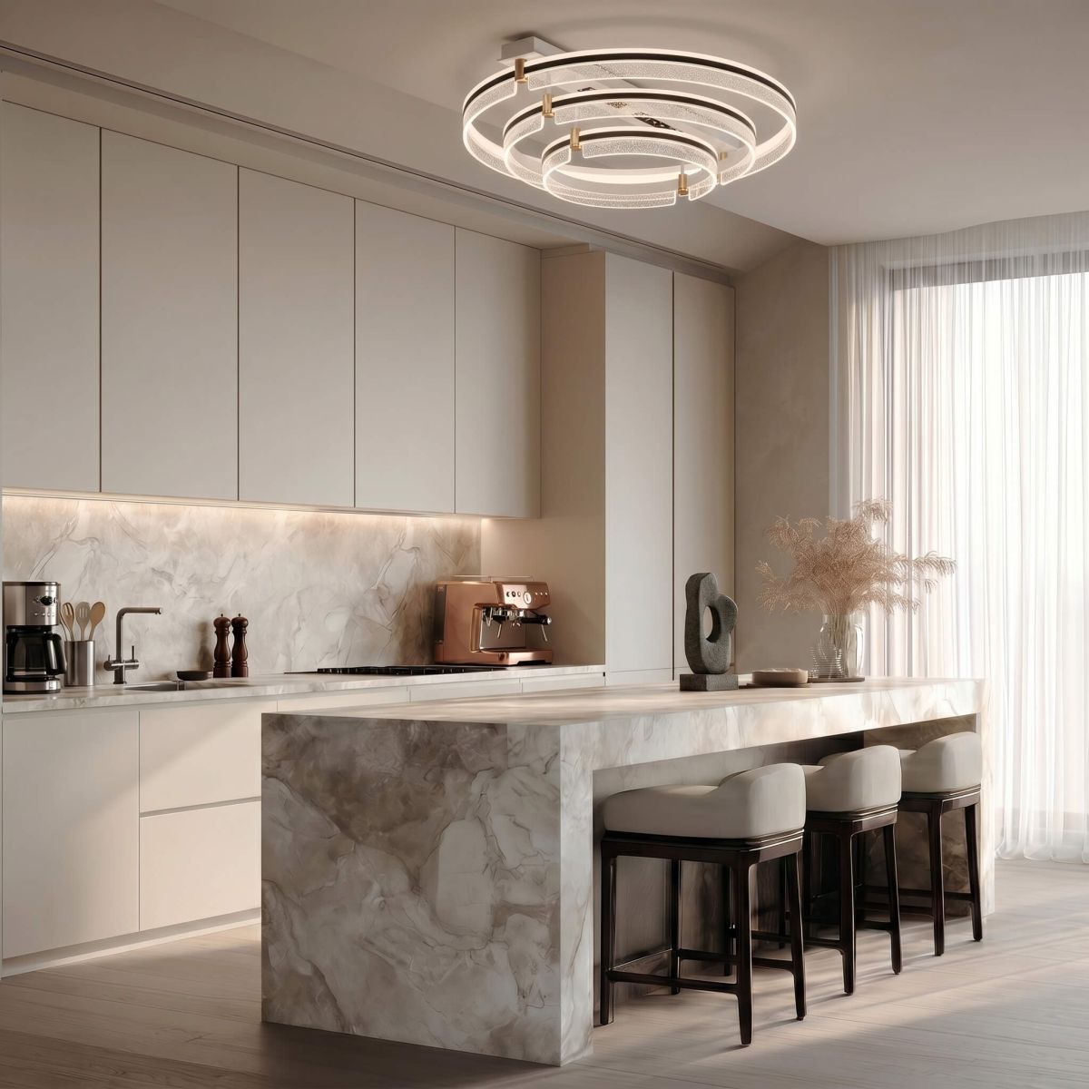потолочный светильник modelight mdl.1059.830cl wh