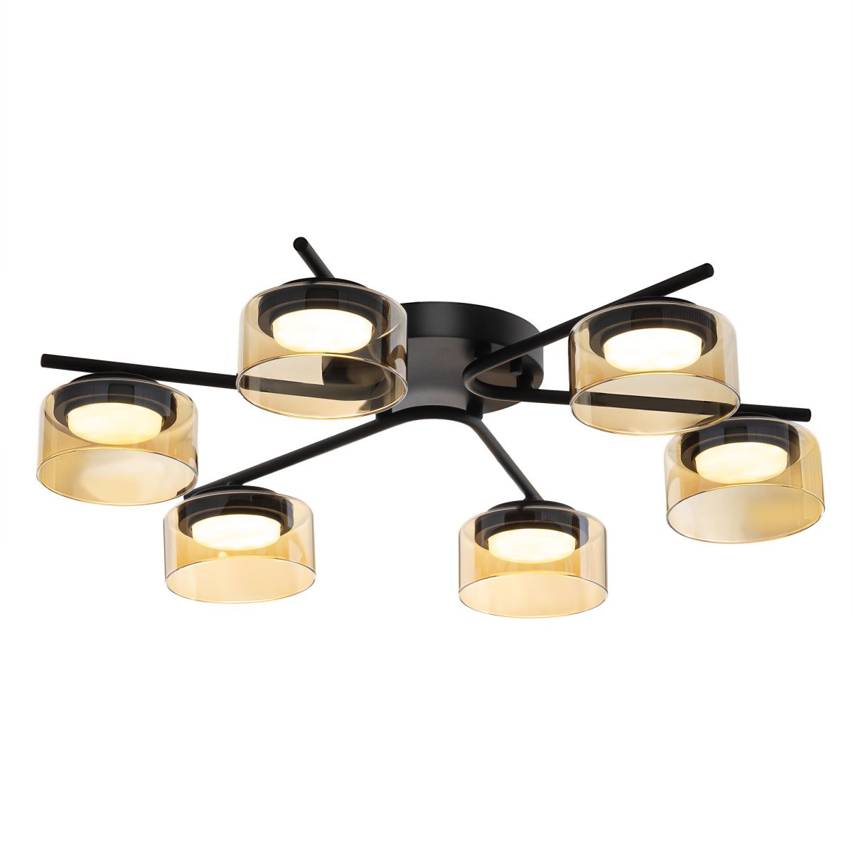 потолочная люстра citilux espace cl243161
