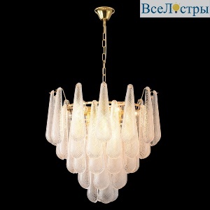 Подвесная люстра Crystal Lux FONTAIN SP10 GOLD