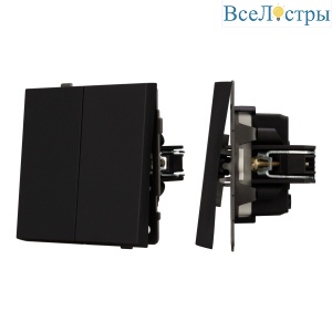 Механизм выключателя управления шторами Arlight SWT-TENDO-MKR2-SFPL-BK (230V, 10A) 054559