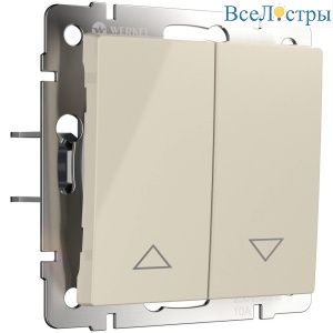 Выключатель жалюзи Werkel слоновая кость W1124503 4690389155642