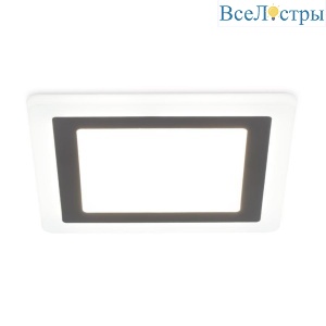 Встраиваемый светодиодный светильник Ambrella light Downlight DCR396