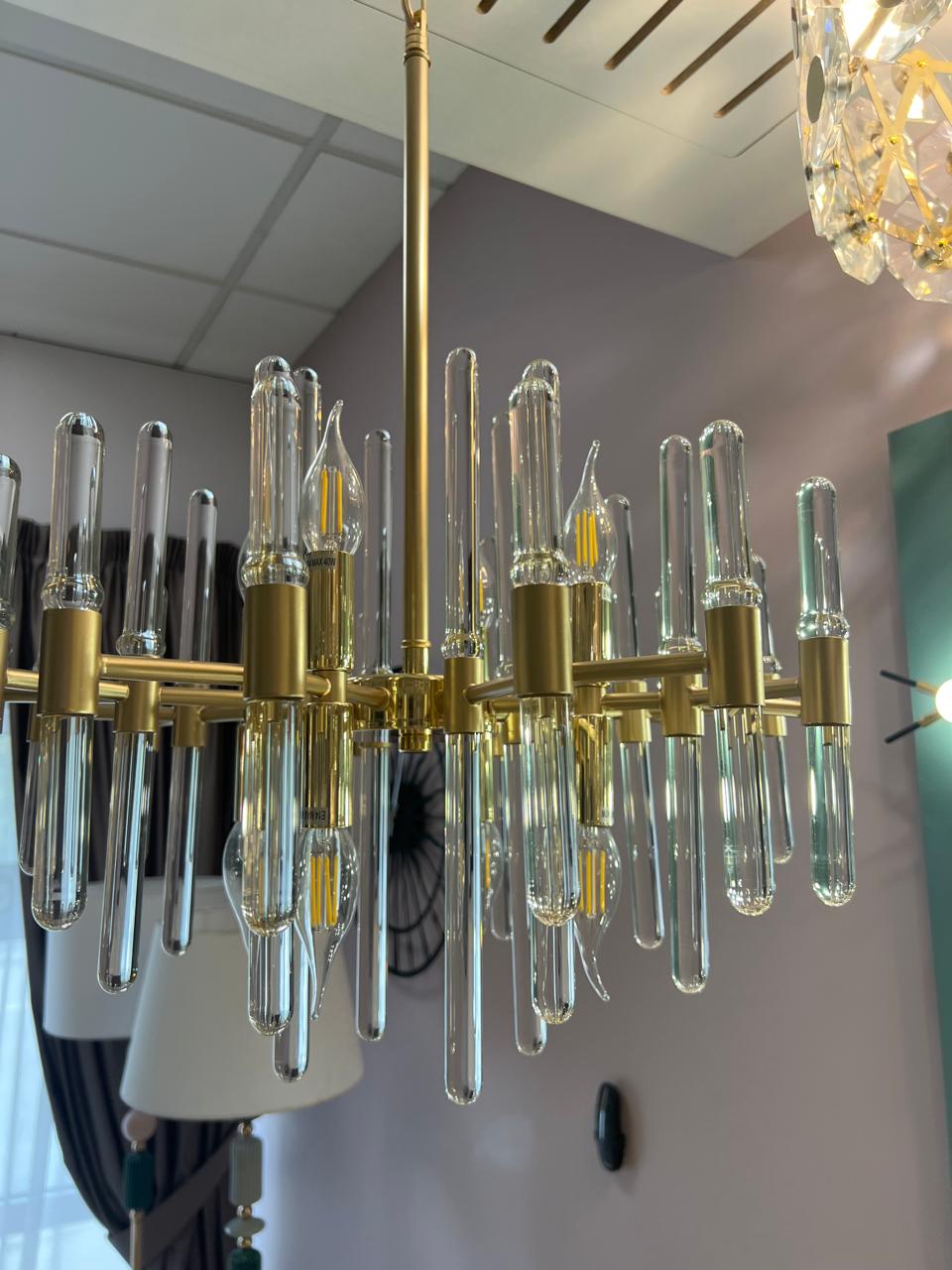 подвесная люстра odeon light hall stika 4988/10