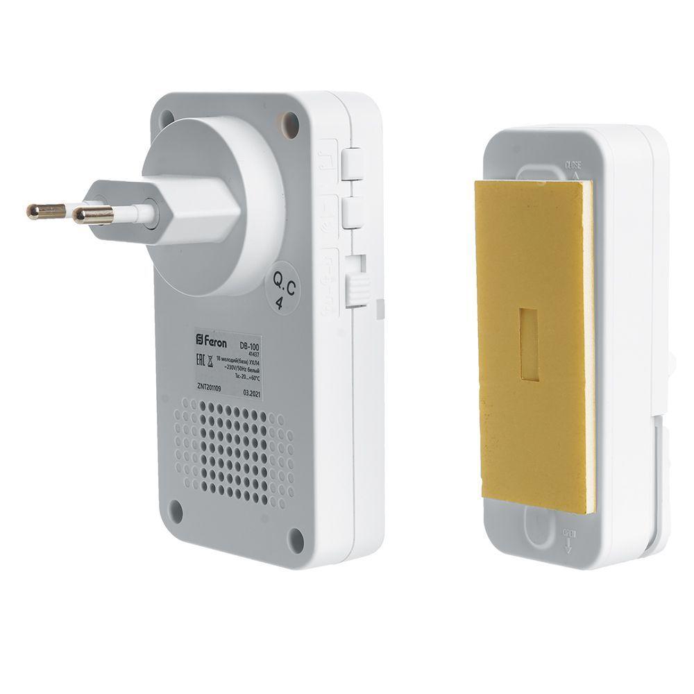 звонок беспроводной feron db-100 41437