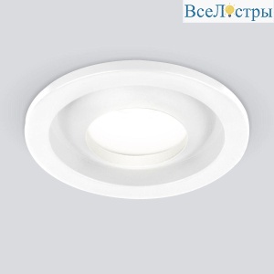 Встраиваемый светодиодный светильник Elektrostandard 25022/Led 5W 4200K WH белый 4690389177217