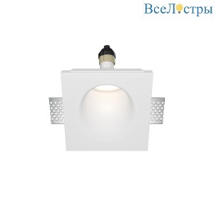 Встраиваемый светильник Maytoni Gyps Modern DL001-WW-01-W