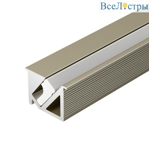 Профиль Arlight SL-Bevel-H10-F14-2000 Anod Olive Grey 038200