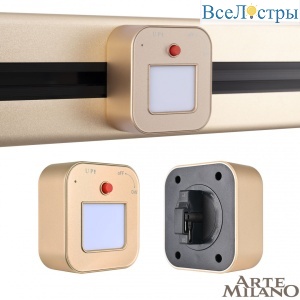 Трековый светильник Arte Milano Am-track-sockets 380022TL/Light Gold