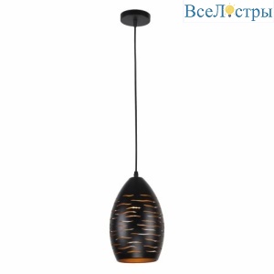 Подвесной светильник IMEX MD.2922-1-P BK+GD