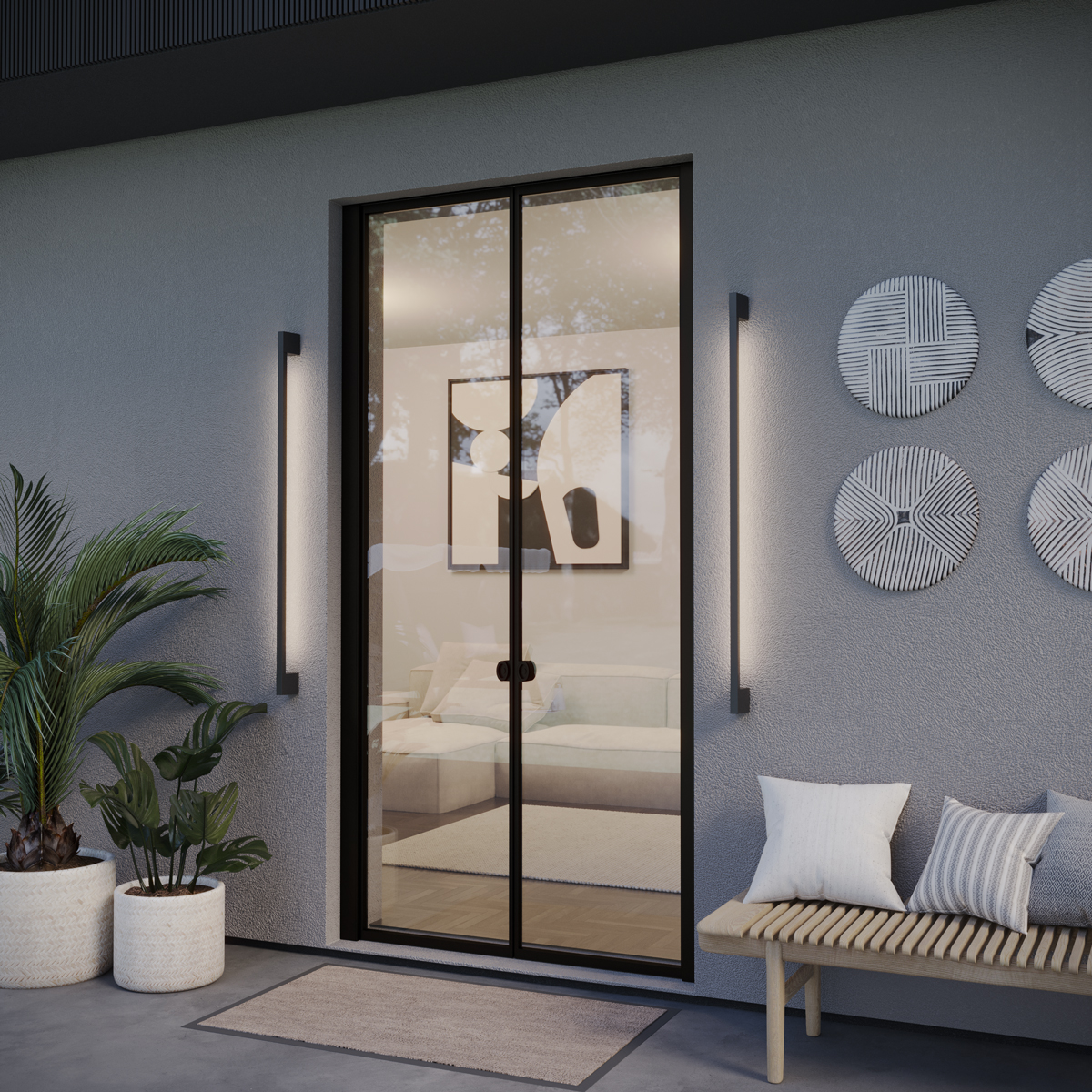 уличный настенный светильник novotech street vespera 359891
