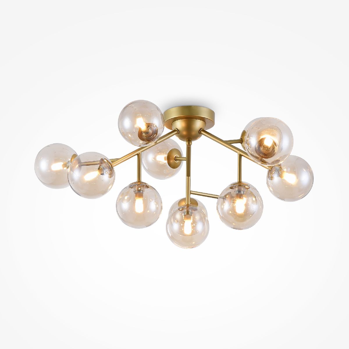 потолочная люстра maytoni dallas mod545pl-12g