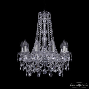 Подвесная люстра Bohemia Ivele Crystal 1411/10/160/h-64 Ni