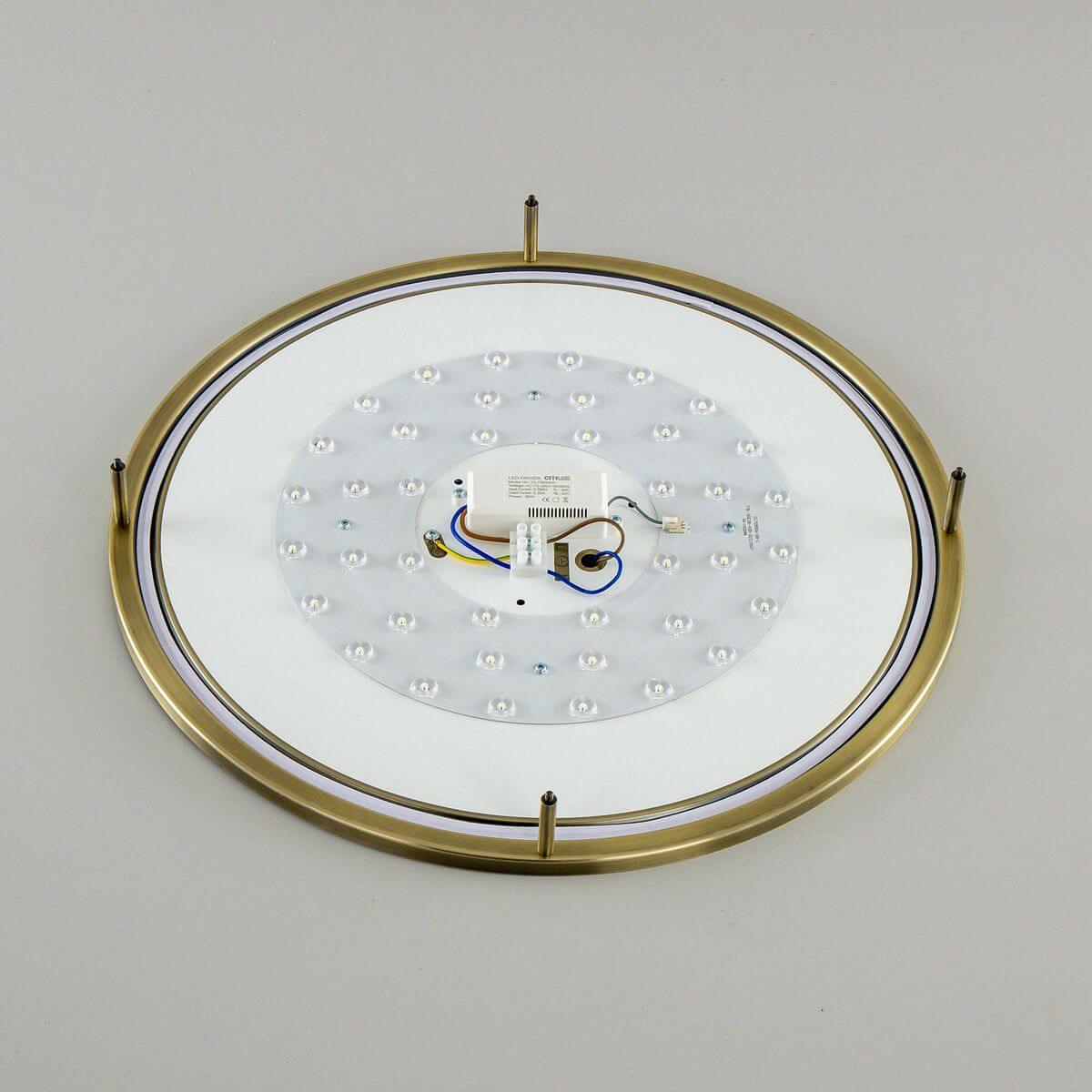 потолочный светодиодный светильник citilux бостон cl709503n