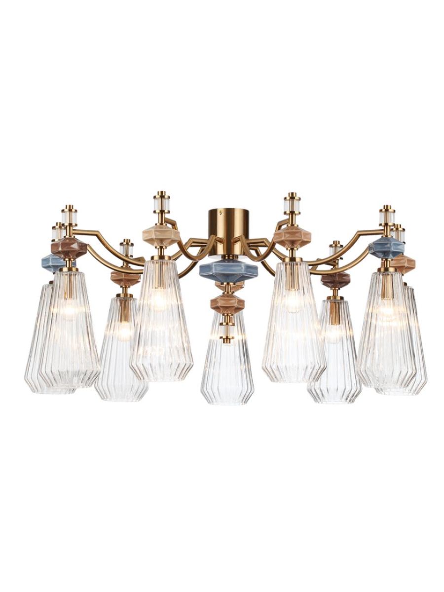 подвесная люстра odeon light modern terra 5414/9