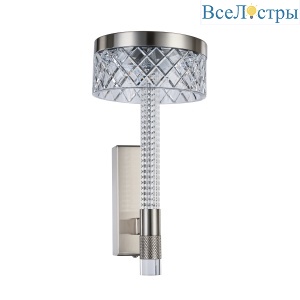 Настенный светильник Diamond cut MB21020075-1A satin nickel Delight Collection