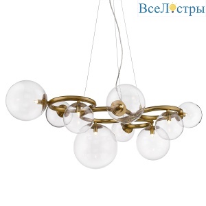 Люстра DeLight Collection Puppet P68092-9 brass