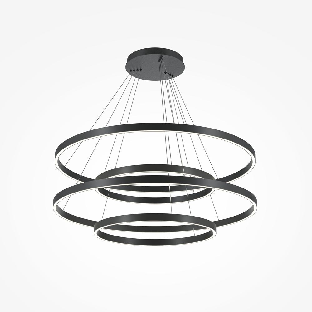 подвесной светодиодный светильник maytoni rim mod058pl-l174bk