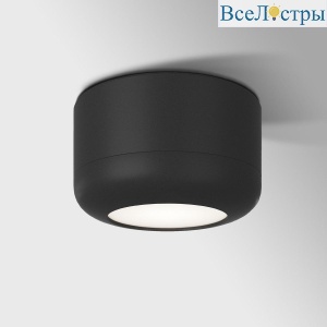 Потолочный светодиодный светильник Elektrostandard Onde 25046/LED 15W 4000K черный a064198
