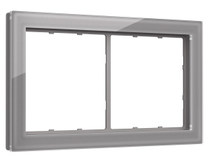 Рамка SIGMA Briz (Сталь Стекло закаленное натуральное) 2-ая Ambrella Volt SF350502