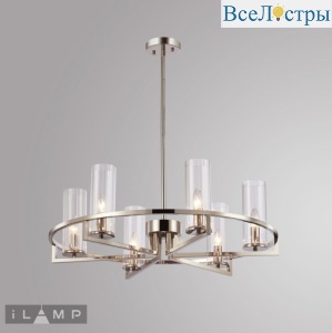 Подвесная люстра iLamp Evolution 6806-6 NIC
