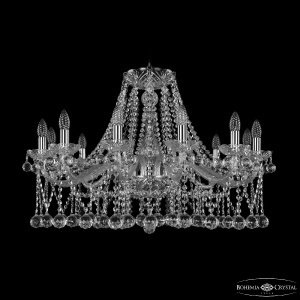 Подвесная люстра Bohemia Ivele Crystal 1413/12/300 Ni Balls
