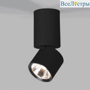 Потолочный светодиодный светильник Elektrostandard Sens 25042/LED 10W 4000K черный a063680