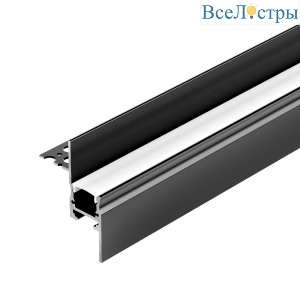 Алюминиевый профиль Arlight СEIL-S14-SHADOW-T-3000 BLACK 045555