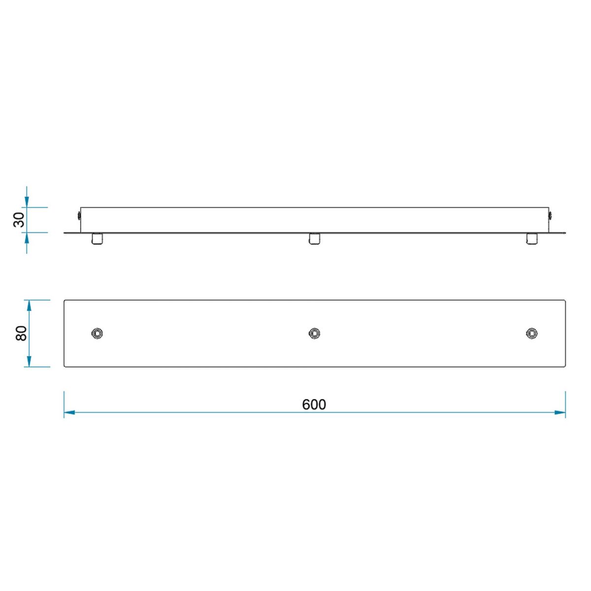 основание потолочное 3l mantra modular light florones 9463