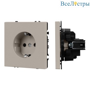 Механизм электрической розетки Arlight SCT-NOBE-MEU1-SFPL-CA (230V, 16A) 059452
