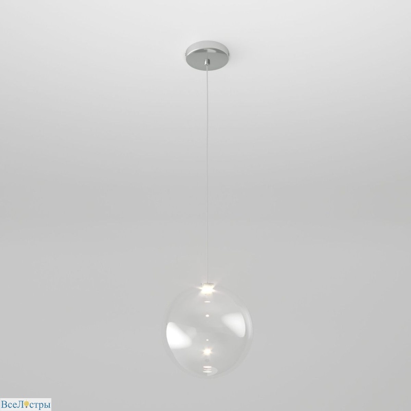 подвесной светильник eurosvet wonder 50230/1 led прозрачный a058633