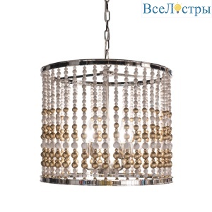 Подвесная люстра Delight Collection Wood Light KW0783P-4 silver