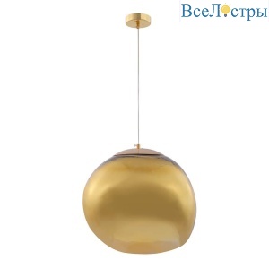 Подвесной светильник Crystal Lux MALAGA SP1 D360 GOLD