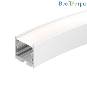 Профиль Arlight SL-ARC-3535-D800-A90 WHITE (630мм, дуга 1 из 4) 026668