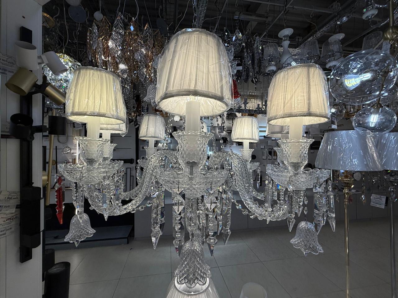 подвесная люстра crystal lux princess sp8