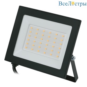 Прожектор Volpe ULF-Q519 50W/3000K IP65 220-240V BLACK UL-00012828