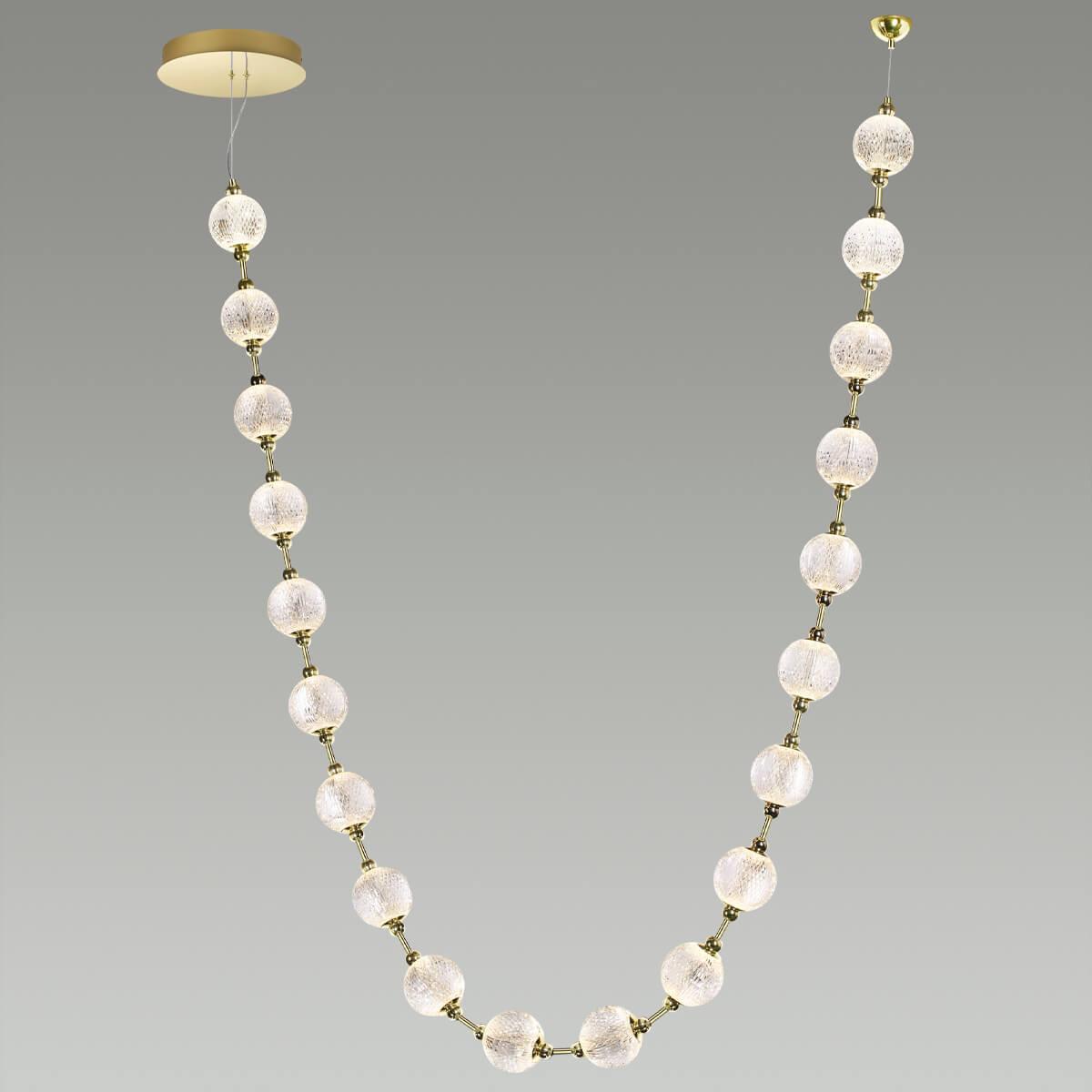 подвесной светильник odeon light crystal 5008/80l