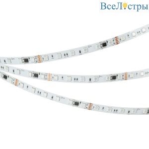 Светодиодная лента Arlight DMX-B60-10mm 24V RGB-PX6 (14 W/m, IP20, 5060, 5m) 039183