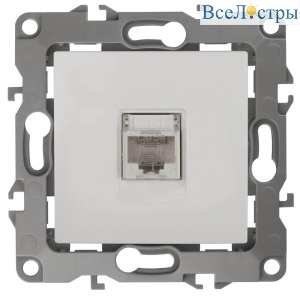 Розетка информационная RJ45 ЭРА 12 12-3107-01 Б0014723