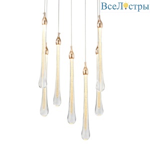 Подвесной светильник Delight Collection Teardrop OM801670-7-G