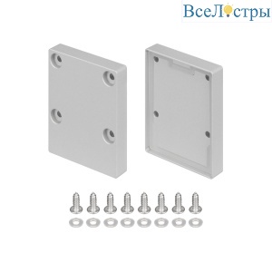 Заглушка Arlight IP-LINE-4050 SILVER глухая (Металл) 055285