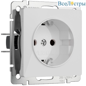 Розетка с заземлением Werkel 4690389197314 W1171041 a064010