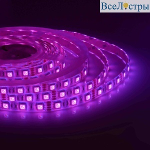 Светодиодная лента Apeyron 12В СТ 14,4Вт/м smd5050 60д/м IP65 5м RGB 00-12
