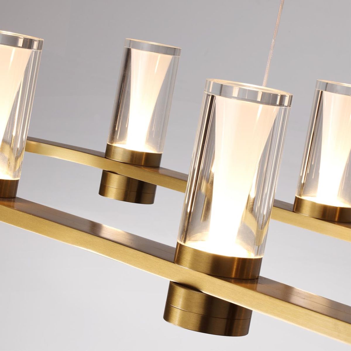 подвесная люстра odeon light hightech defance 7144/65l