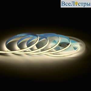 Светодиодная лента Apeyron 24В COB 12Вт/м 3000К 5м IP20 00-381